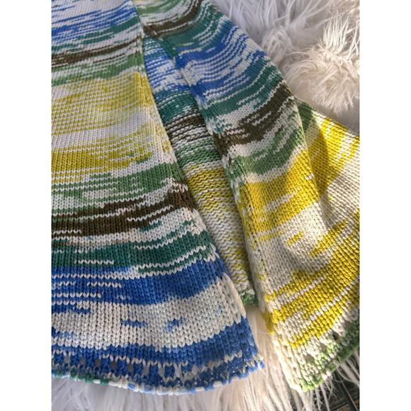 Zara Women's Knit Variegated Striped Long Maxi Dress Multicolor Size Medium‎ - Picture 14 of 14